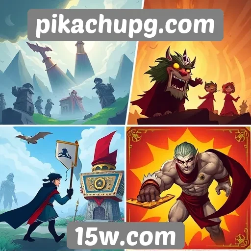 Pikachupg.com apresenta novos jogos de estratégia
